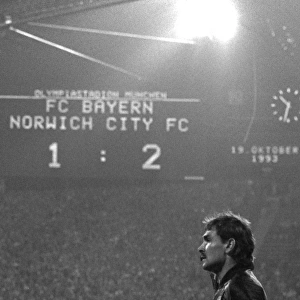 Norwich City defeat Bayern Munich in 1993 +