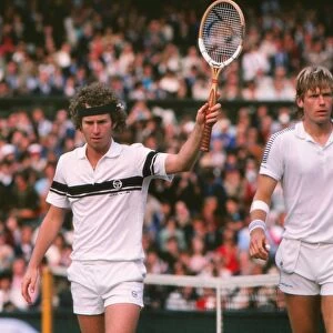 Peter Fleming and John McEnroe - 1981 Wimbledon Mens Doubles Champions