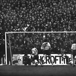 Ray Graydon scores for Aston Villa against Leyton Orient in 1974