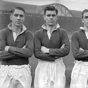 Raymond Goddard, Frederick Davey and John Greenwood - Exeter City