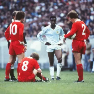 1981 European Cup Final Print - Laurie Cunningham 1981 European Cup Final Print - Laurie Cunningham