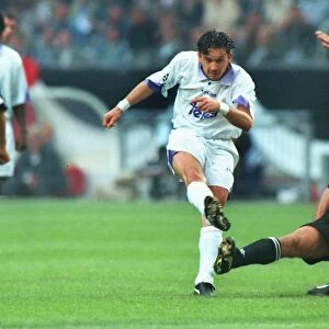 Real Madrids Predrag Mijatovic during the 1998 Champions League Final