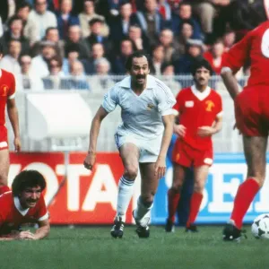 1981 European Cup Final Print of Uli Stielike 1981 European Cup Final Print of Uli Stielike