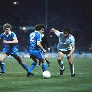 Ricky Villa on the way to scoring his famous FA Cup-winning goal against Manchester City in 1981