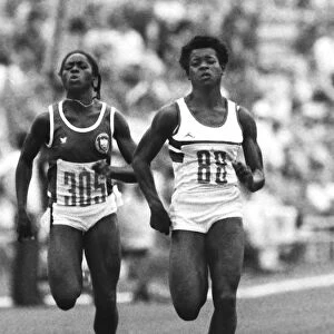 Rufina Uba and Heather Hunte - 1980 Moscow Olympics