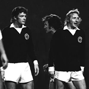 Scotlands Denis Law and Willie Morgan