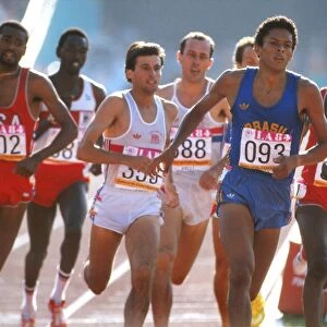 Seb Coe & Joaquim Cruz - 1984 800m Olympic Final