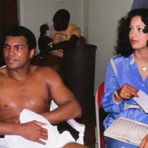 Spinks-Ali II - training session Spinks-Ali II - training session