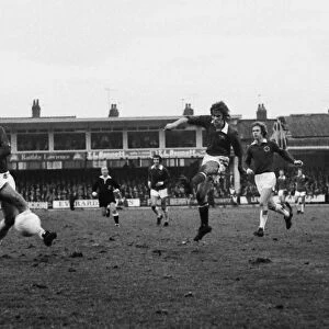 Steve Finnieston scores on his debut for Chelsea in 1975