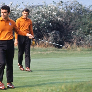 Tony Jacklin & Peter Townsend at the 1969 Ryder Cup