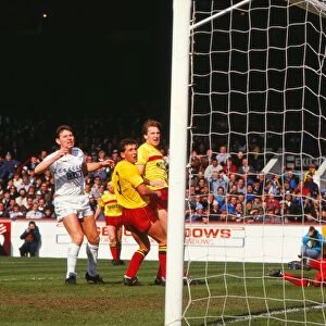 Tottenham score in the 1987 FA Cup Semi-Final