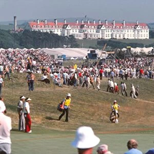 Turnberry on the final day of the 1977 Open