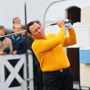 The USAs Billy Casper during the 1969 Ryder Cup