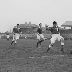 Wales take on Ireland in the 1950 British Home Championship