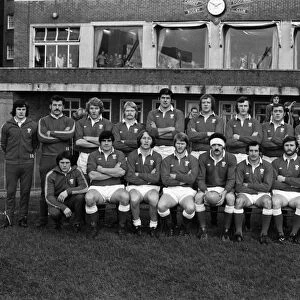 The Wales team that defeated Australia in Cardiff in 1975