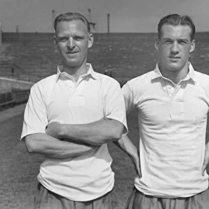 Walter Crook and Nat Lofthouse - Bolton Wanderers