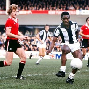 West Broms Laurie Cunningham and Manchester Uniteds Jimmy Nicholl