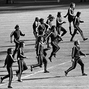 West Germany training - 1974 World Cup