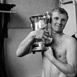 West Ham United captain Bobby Moore with the FA Cup in 1964