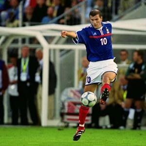 Zinedine Zidane at Euro 2000