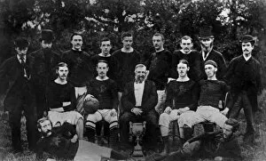 Images Dated 13th December 2010: 1880 Aston Villa Team & The Birmingham Senior Cup