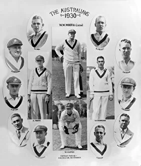 Images Dated 15th April 2013: The 1930 Australian Touring Party to England