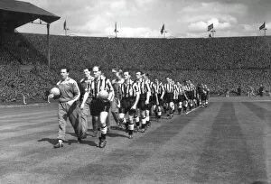1955 FA Cup Final - Newcastle United 3 Manchester City 1 Collection: 1955 FA Cup Final: Newcastle 3 Man City 1
