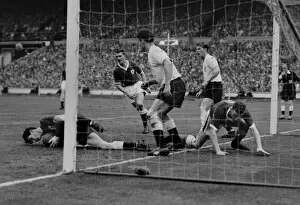 Images Dated 9th January 2015: 1961 FA Cup Final: Spurs 2 Leicester 0