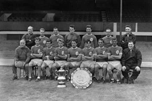 Images Dated 6th October 2009: 1965 Liverpool Team Group - FA Cup winners