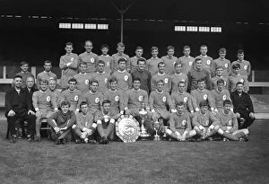 Images Dated 6th October 2009: 1966 Liverpool Team Group - Division One Champions