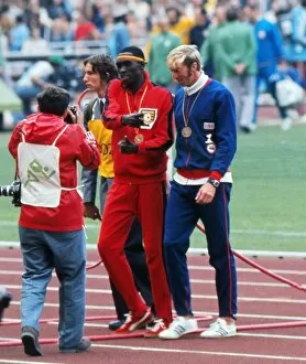 Images Dated 31st January 2011: 1972 Munich Olympics - Mens 400m Hurdles
