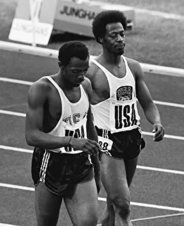 Images Dated 6th February 2012: 1972 Munich Olympics - Mens 4x100m Relay