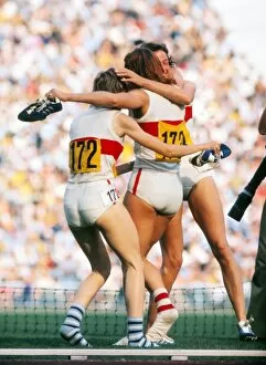Images Dated 6th February 2012: 1972 Munich Olympics - Womens 4x100m Relay