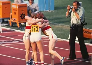 Images Dated 6th February 2012: 1972 Munich Olympics - Womens 4x100m Relay