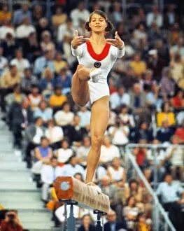 Images Dated 5th April 2011: 1972 Munich Olympics - Womens Gymnastics