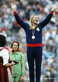 Athletics Collection: 1972 Olympic Pentathlon Champion Mary Peters