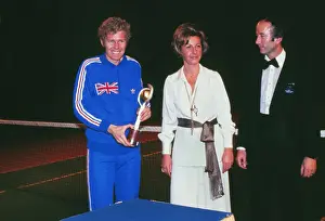 1975 Rothmans International Tennis Trophy winner Mark Cox