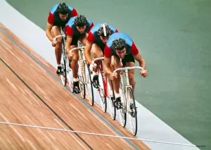 Images Dated 10th January 2012: 1976 Montreal Olympics: Cycling