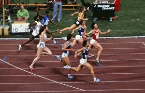 Images Dated 9th August 2011: 1980 Moscow Olympics - Womens 100m Final