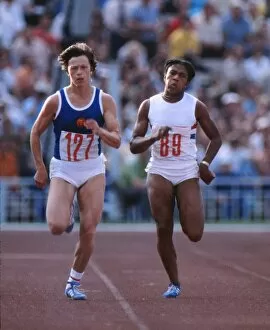 Images Dated 9th August 2011: 1980 Moscow Olympics - Womens 200m