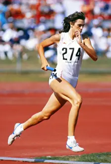 Athletic Prints: 1982 Brisbane Commonwealth Games - Womens 4x400m Relay