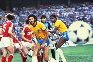 Images Dated 5th December 2011: 1982 World Cup - Brazil captain Socrates