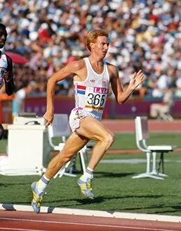 Images Dated 23rd August 2011: 1984 Los Angeles Olympics: Mens 800m Heats