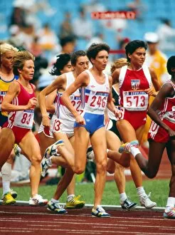 Images Dated 25th January 2012: 1988 Seoul Olympics: Womens 3000m