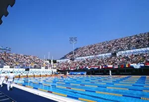 1992 Barcelona Olympics Collection: 1992 Barcelona Olympics: Swimming