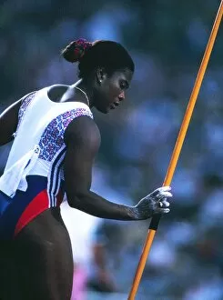Images Dated 30th March 2011: 1992 Barcelona Olympics: Womens Javelin Throw