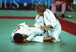 Images Dated 5th January 2011: 1992 Barcelona Olympics: Womens Judo