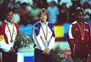 Images Dated 5th January 2011: 1992 Barcelona Olympics: Womens Judo