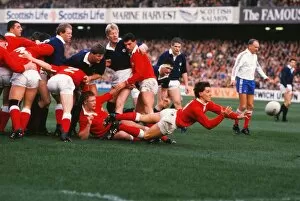 Images Dated 6th August 2014: 5N 1989: Scotland 23 Wales 7