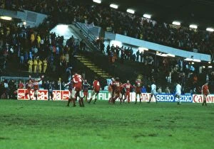 Images Dated 9th June 2009: Aberdeen celebrate at the final whistle - 1983 Cup Winners Cup Final
